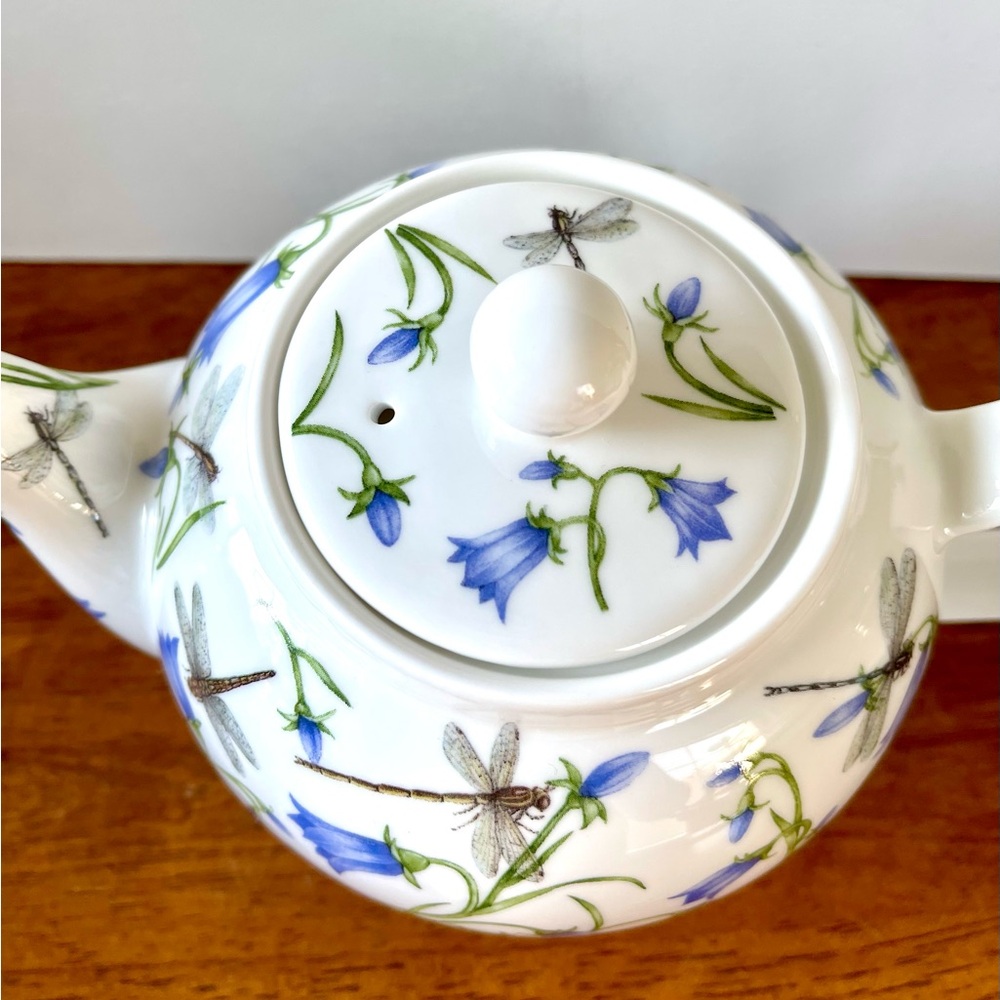 Dovedale Dragonfly and Harebell Small Teapot by Dunoon England - Picture 7 of 9